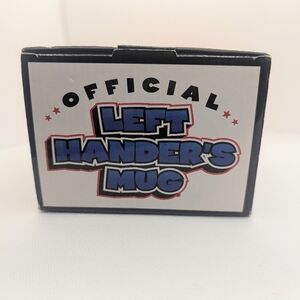 Brand New In Box Official Left Hander's Mug